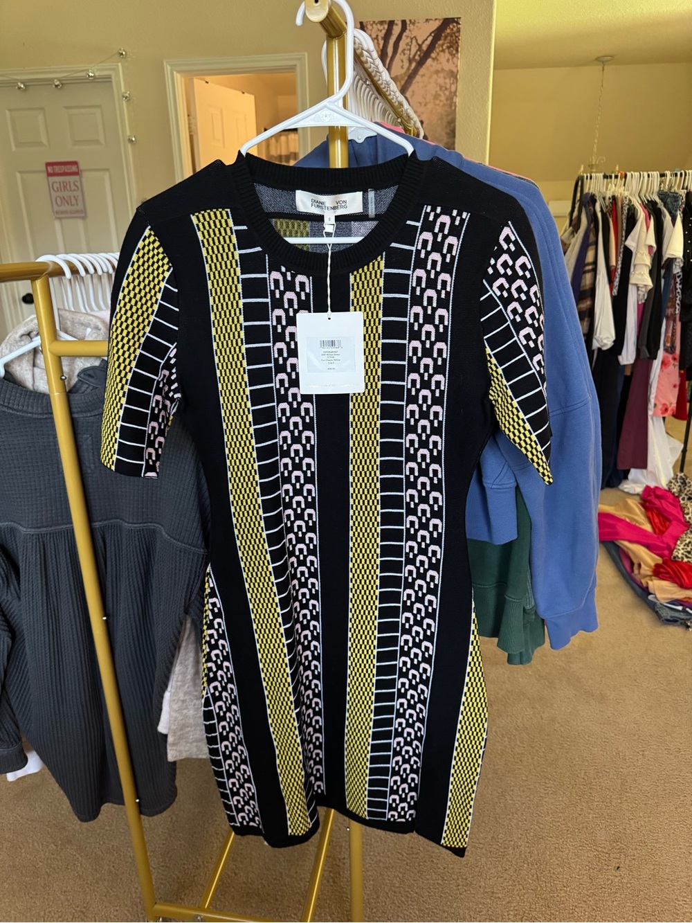 NWT DVF dress